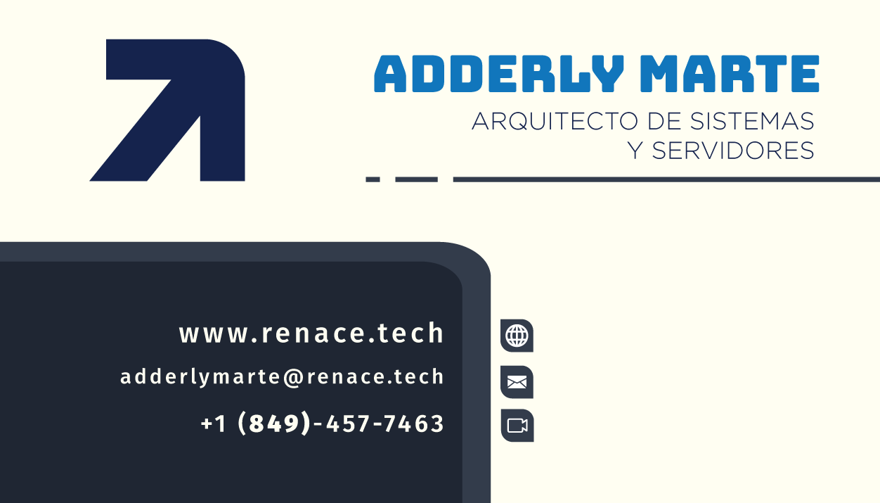 Tarjeta de Presentación Adderly